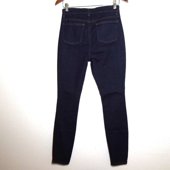 Eileen Fisher Skinny Jeans Women's Size 2 Blue Denim Stretch Organic Cotton - Picture 5 of 8